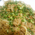 cleoariel's cooksnap of when they made 安ウマ簡単ごはん★ひき肉ともやし炒め.
