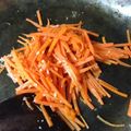 pomal's cooksnap of when they made 人参の塩麹炒め.