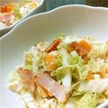 sweetpia's cooksnap of when they made ゆず胡椒が決め手♪ベーコンと白菜のサラダ.