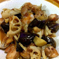 BBpop's cooksnap of when they made 鶏肉と野菜のまろやか甘酢炒め.