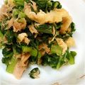 紫陽花娘's cooksnap of when they made 大根の葉っぱで1品♡.