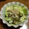 panda24's cooksnap of when they made 1分で完成！簡単キャベツのゴマ油あえ.