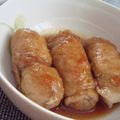 ちびごりす's cooksnap of when they made 豚肉と大葉のにんにく包み焼き.