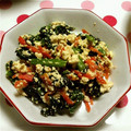 桃あずき's cooksnap of when they made 和え衣たっぷり　ほうれん草の白和え.