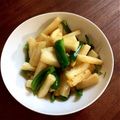 いちろママ's cooksnap of when they made 野菜だけ！ながいもとピーマンの炒めもの.