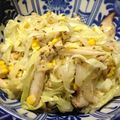 メスひでよし's cooksnap of when they made キャベツ・コーン・玉ねぎ・シメジのサラダ.