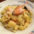 ひっとぷ's cooksnap of when they made あったかほっこり☆白菜と鮭のミルク煮.