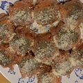 らりっくま08's cooksnap of when they made 簡単おつまみ☆お洒落な生ハムポテト巻き♡.