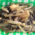 きらり流れ星's cooksnap of when they made ひじきたっぷりもやし炒め♡.