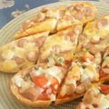 モモキト's cooksnap of when they made フランスパンのロングピザトースト.