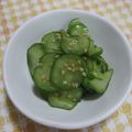 なっらー's cooksnap of when they made 楽チン！きゅうりの酢の物.
