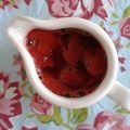じゅーに's cooksnap of when they made レンジで簡単♪いちごジャム.