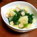 豆乳pudding's cooksnap of when they made わさび菜とりんごのサラダ.