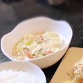 mooi2's cooksnap of when they made 香り箱で作る！♪カニ豆腐♪.