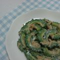 あっほ's cooksnap of when they made ピリうま！ゴーヤとツナの柚子香るサラダ.