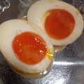 SNSDユリちゃん's cooksnap of when they made 甘辛味噌漬け半熟卵♪.