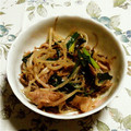 ぷちこりらっくま's cooksnap of when they made ☆豚肉とニラ&もやし炒め☆.