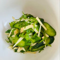 azbjbn's cooksnap of when they made きゅうりの大葉・しょうが和え.