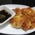 nora（¨）'s cooksnap of when they made カニカマとコーンのチヂミ.