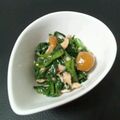 ハット♪'s cooksnap of when they made 春菊なめこツナ和え.