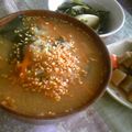 べらのってぃ's cooksnap of when they made 残った味噌汁で☆おつゆご飯（味噌雑炊）.