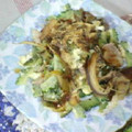gomadachs's cooksnap of when they made ゴーヤと卵のマヨ炒め♪ウスターソースかけ.