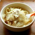 ひなたこやき's cooksnap of when they made れんこんとしめじのあんかけうどん.