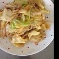 LYママ's cooksnap of when they made もやしとキャベツのピリ辛炒め.