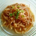 crystaI's cooksnap of when they made レンジで即もう一品・えのきポン酢.