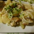 shaly's cooksnap of when they made 鶏もも肉と大根の味噌牛乳煮.
