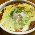 月見なっとう's cooksnap of when they made 超簡単焼きカレー.
