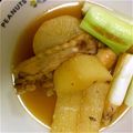 サアヤママ0214's cooksnap of when they made 簡単美味トロやわ鶏手羽先と大根の照り煮.