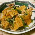 yuzutharou's cooksnap of when they made 厚揚げともやしのピリ辛炒め.