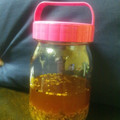 ENO1001's cooksnap of when they made 何度も失敗してやっと完成！食べるラー油♪.