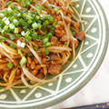 pitachan1's cooksnap of when they made もやしと挽肉で簡単さっぱり納豆焼きそば.