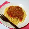 らむせ's cooksnap of when they made お肉たっぷり！簡単ミートソース☆.