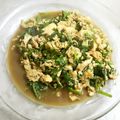 wavefile's cooksnap of when they made ほうれん草の卵炒め.