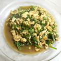 wavefile's cooksnap of when they made ほうれん草の卵炒め.