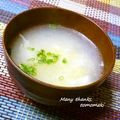 ともまき０３１３'s cooksnap of when they made かき玉汁☆かくし技でふんわり卵.