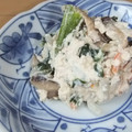 きらり流れ星's cooksnap of when they made みそマヨでコクあり♪舞茸の白あえ.
