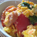 eterno's cooksnap of when they made とろんとろん☆なトマトと卵とじ丼♪.