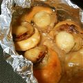 ゆずきももか's cooksnap of when they made ホットプレートでホタテバター☆.
