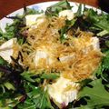 ichicoc's cooksnap of when they made カマンベールと水菜のカリカリサラダ♪.
