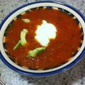 Champbell's cooksnap of when they made トマトスープ☆メキシコ風に♪.