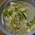 conn's cooksnap of when they made サンマの缶詰使用*簡単卵とじ.