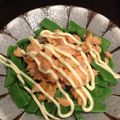 liarra's cooksnap of when they made モロッコいんげんの鮭マヨサラダ.