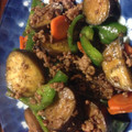 komaku's cooksnap of when they made 美味しい！！挽き肉と茄子の味噌炒め.