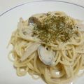 ヒデンカ's cooksnap of when they made あさりクリームパスタ.