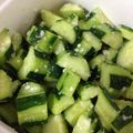 かずチョコぴ's cooksnap of when they made 簡単きゅうり塩麹漬・ニンニクごま風味.