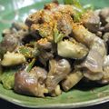 妙香ママ's cooksnap of when they made 砂肝（砂ずり）こってり炒め～粉チ七味がけ.